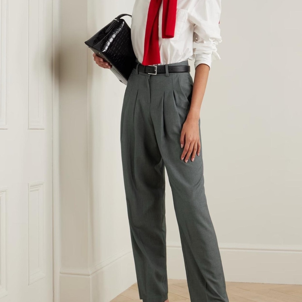 The Frankie Shop Grey ‘Gelso’ Trousers